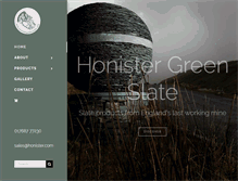 Tablet Screenshot of honistergreenslate.com